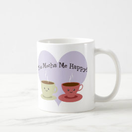 Jij Mocha me Happy Koffiemok