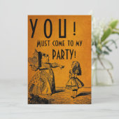 JIJ! Moet naar mijn partij komen! (Red Queen & Ali Kaart (Staand voorkant)