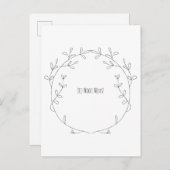 Jij Mooi Mens Compliment Botanische Quote Kaart (Voorkant / Achterkant)