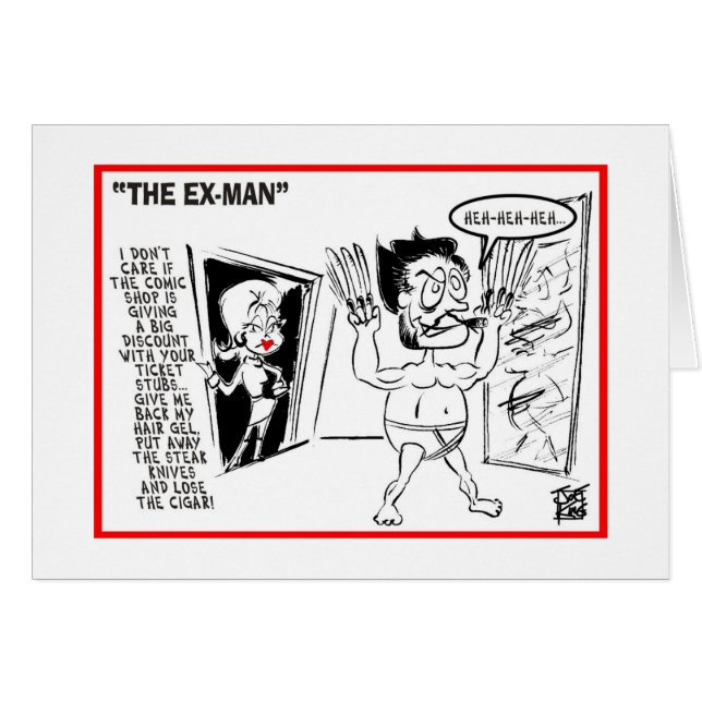 Jij niet, ik ben het: "HET EX-MAN" (Voorkant Horizontaal)