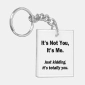 Jij niet, ik ben het. sleutelhanger (Voorkant Links)