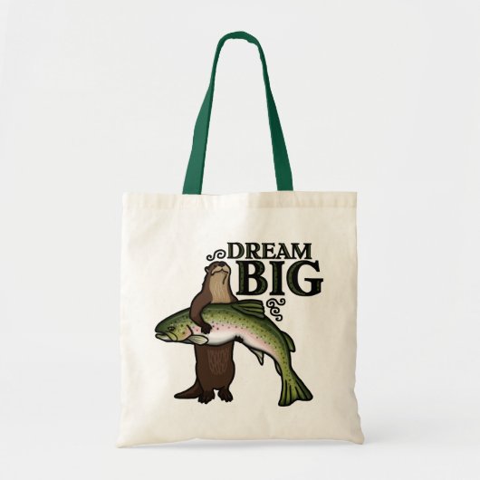 Jij Otter Dream Big Tote Bag (Voorkant)
