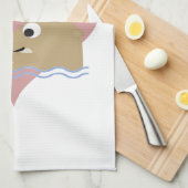Jij Otter houdt van me Theedoek (Quarter Fold)