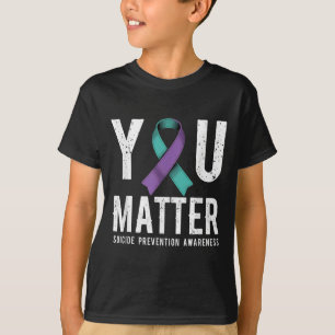 Jij Preventie van Zelfmoord bewustzijn  T-shirt