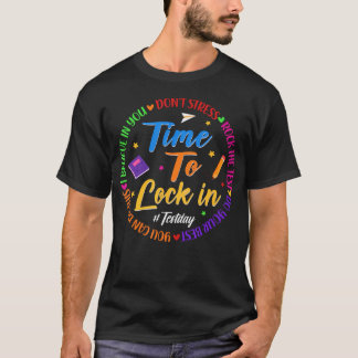 Jij Redt Het Testdag Staatstoezicht Tijd Om Af Te  T-shirt