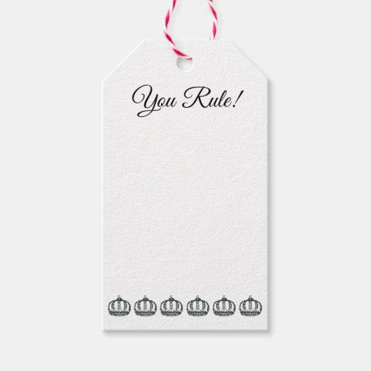 "Jij regelt!" Cadeaulabel (Voorkant)