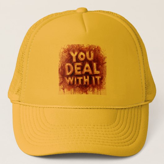 Jij regelt het trucker pet (Voorkant)