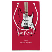 Jij Rock Valentijnsdag Gift Bag Klein Cadeauzakje (Achterkant)