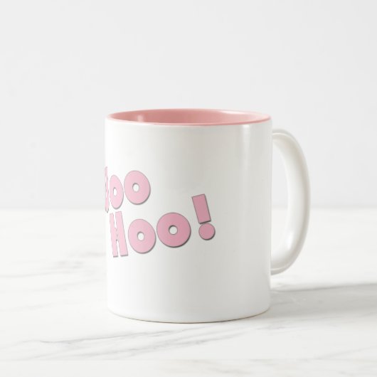 Jij rockregenboog Dash! Woohoo! Tweekleurige Koffiemok (Voorkant rechts)