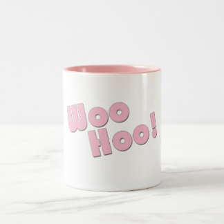 Jij rockregenboog Dash! Woohoo! Tweekleurige Koffiemok