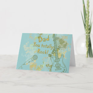 Jij rockt, pap kaart