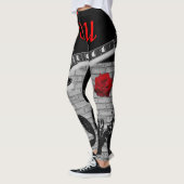 jij rookt zwarte rode leggings (Links)