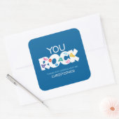 Jij rotsklimmen Dank je Sticker (Envelop)