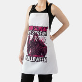 Jij Schreeuwt Wij Halloween Ghostface Bloederige M Schort (Insitu)
