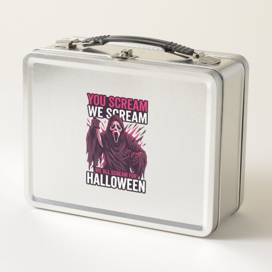Jij Scream Wij Halloween Ghostface Bloody Mes (Voorkant)
