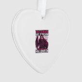 Jij Scream Wij Halloween Ghostface Bloody Mes Ornament (voorkant)