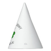 Jij (Sham) Rock Green Shamrock Clover Congrats Feesthoedjes (Rechts)