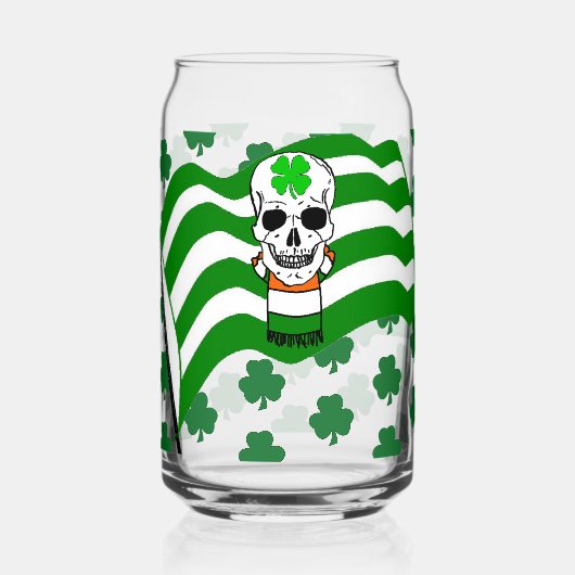 JIJ SHAMROCK! BLIKVORM GLAS (Voorkant)