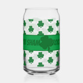 JIJ SHAMROCK! BLIKVORM GLAS (Achterkant)