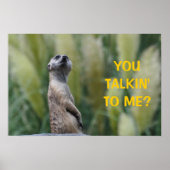 JIJ SPEELT ME AAN? - poster/afdruk Poster (Voorkant)