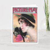 "JIJ STEELT HET SHOW"  FILMSTER VALENTIJN FEESTDAGEN KAART (Voorkant)