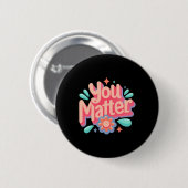 Jij Sticker 6 Ronde Button 5,7 Cm (Voorkant /achterkant)