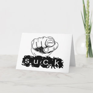 Jij Suck Kaart