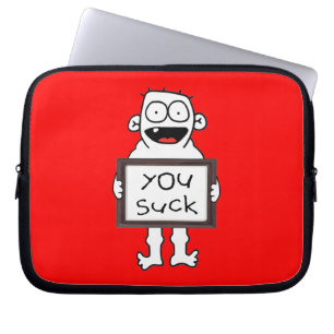 Jij Suck Laptop Sleeve