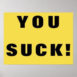 Jij Suck. Poster