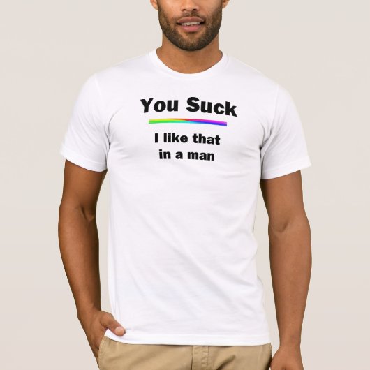 Jij Suck T-shirt (Voorkant)