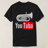 Jij Tuba Marching Band Funny Tuba T-shirt (Design voorkant)
