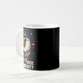 Jij vanavond 4 juli Grappige Onafhankelijkheidsdag Koffiemok (Voorkant links)