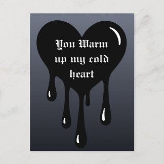 Jij Verwarmt Mijn Koude Dode Hart Briefkaart