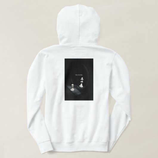 Jij vs jij hoodie (Design achterkant)