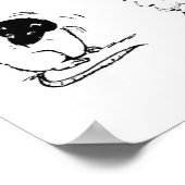 Jij vuile Rat. Poster (Hoek)