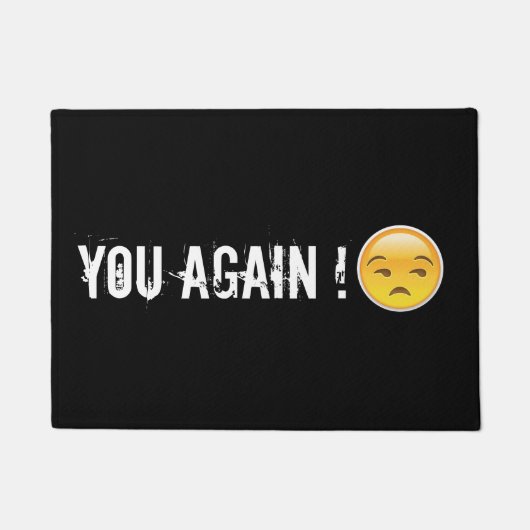 Jij weer Funny Doormat Deurmat (Voorkant)