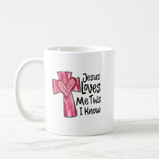 jij weet dat Jezus van me houdt Koffiemok (Links)