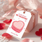 Jij Wint de Taart Valentijns Cadeautag Cadeaulabel
