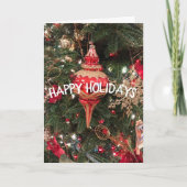 **JIJ** WORDT ALTJD GEKEND KERSTWENS FEESTDAGEN KAART (Voorkant)