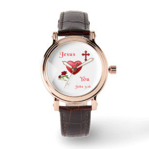 jij wordt door Jezus liefgehad Horloge