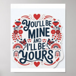 jij wordt van mij, ik word van jou poster