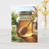 Jij Zal Altijd Mijn Honing Zijn Kaart (Gele Bloem)