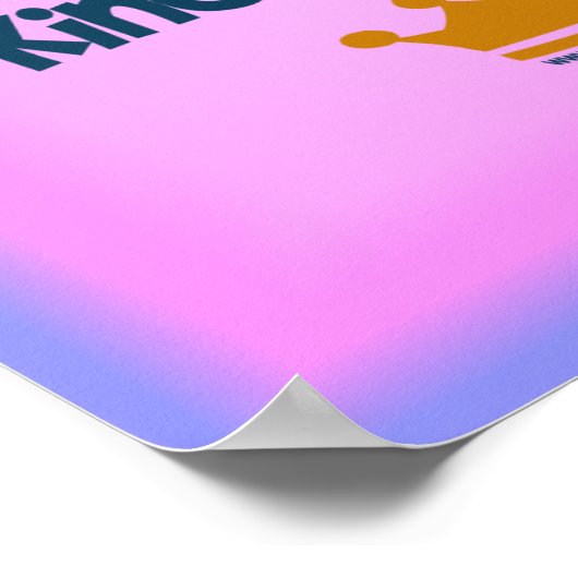 Jij zei dat ik een prinses ben poster (Hoek)