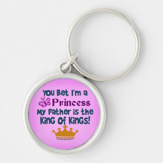 Jij zei dat ik een prinses ben sleutelhanger (Voorkant)