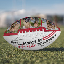 “Jij zult altijd mijn favoriete touchdown zijn”