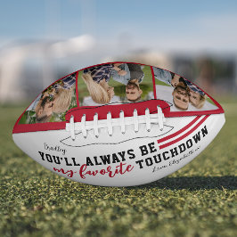 “Jij zult altijd mijn favoriete touchdown zijn” American Football