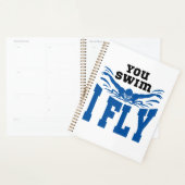 Jij zwemt, ik vlieg zwemmende vlinderslag planner (Display)