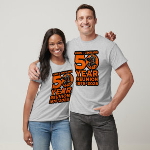 JIL 50 Jaar Reünie T-Shirt 1976-2026 (Grijs)