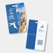 JILANY BADGE (Voor- en achterkant)