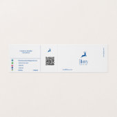 JILANY FOLDED Visitekaartje (Buitenkant ongevouwen)